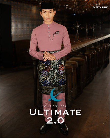 Baju Melayu Ultimate 2.0 in Dusty Pink