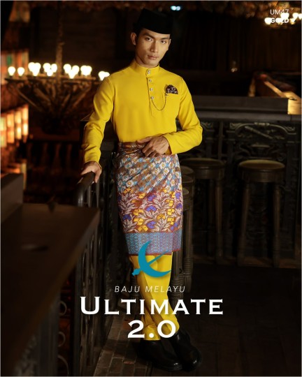 Baju Melayu Ultimate 2.0 in Gold