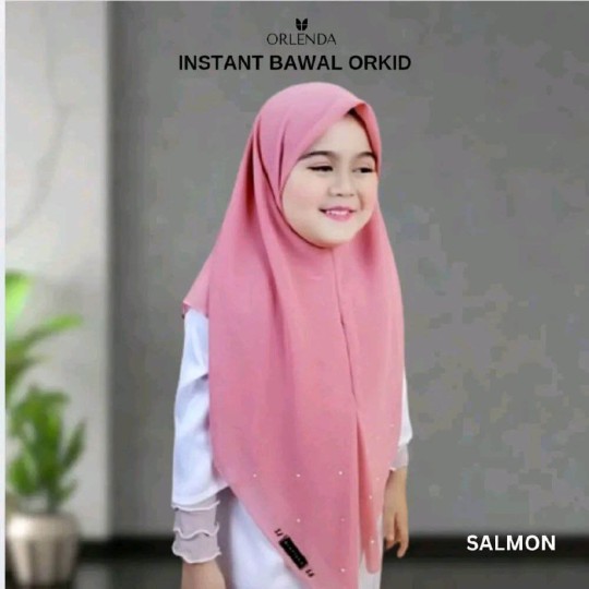 INSTANT BAWAL ORKID *SALMON