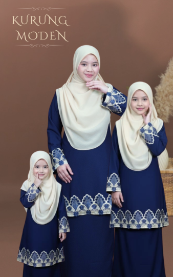 ( COMBO SEDONDON ) KURUNG RAYA MODEN SEDONDON MATERIAL SEJUK TAK MUDAH KEDUT