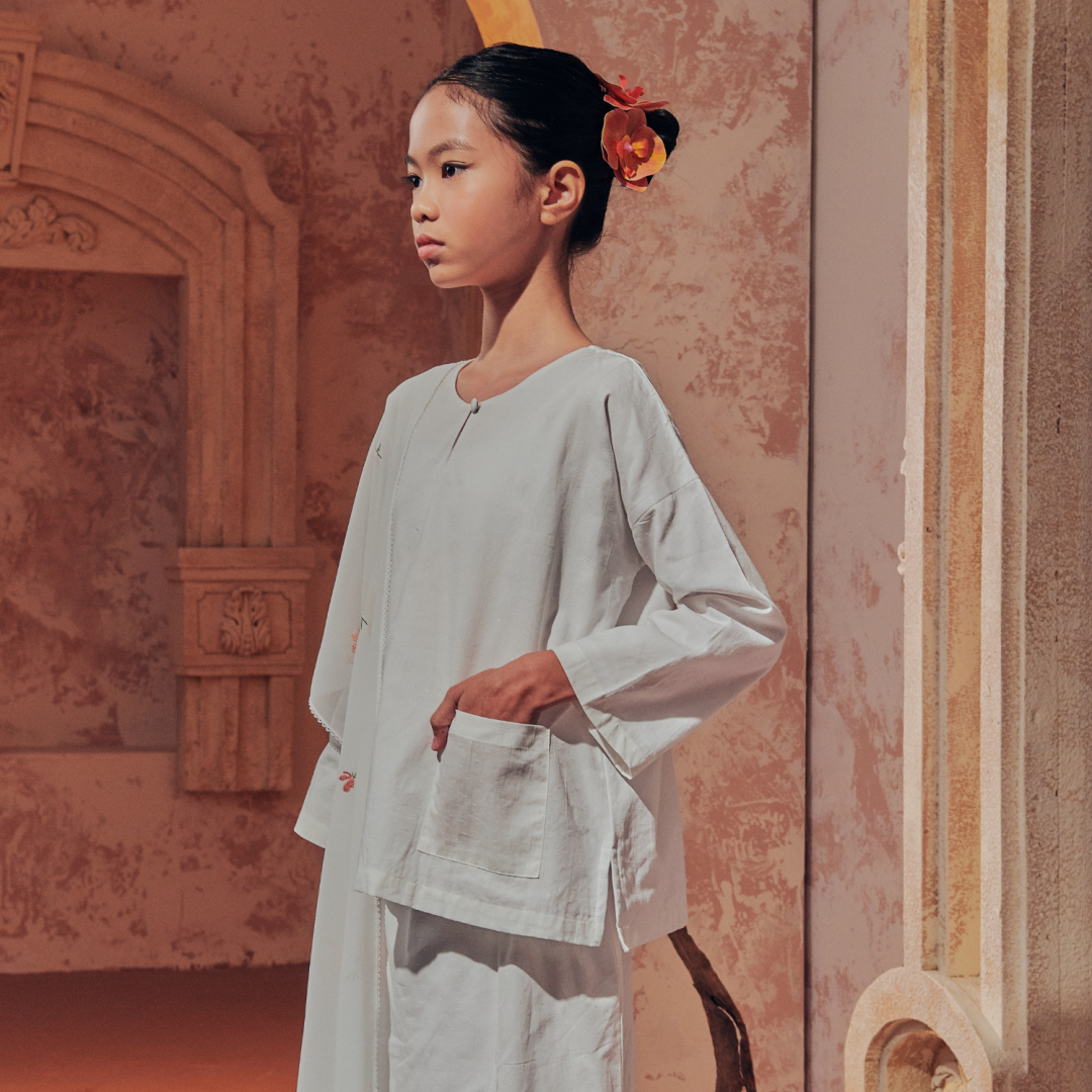 Kurung Pipah (Putih Melati) - Image 2
