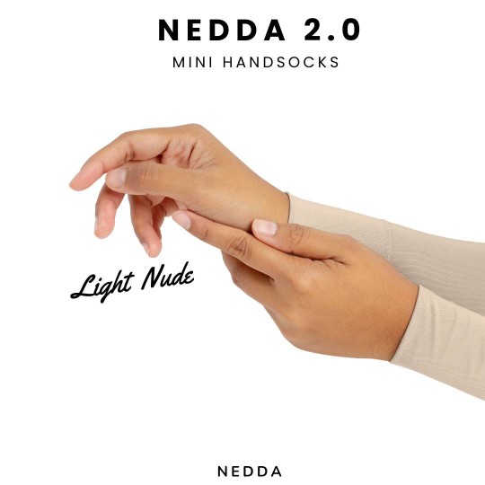 NEDDA 2.0 MINI HANDSOCKS (LIGHT NUDE)