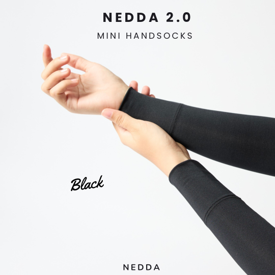NEDDA 2.0 MINI HANDSOCKS (BLACK)