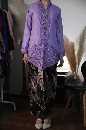 BAJU KEBAYA MAISARAH LILAC