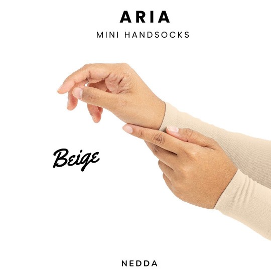 ARIA MINI HANDSOCKS (BEIGE)