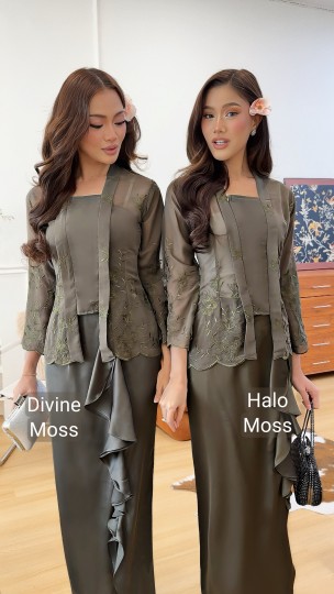 DINDA KEBAYA IN DIVINE MOSS