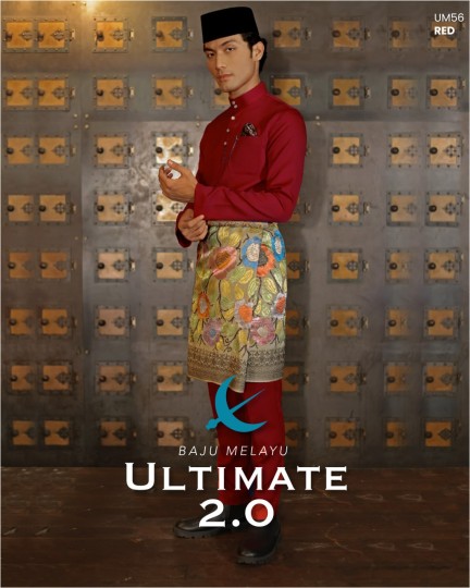 Baju Melayu Ultimate 2.0 in Red