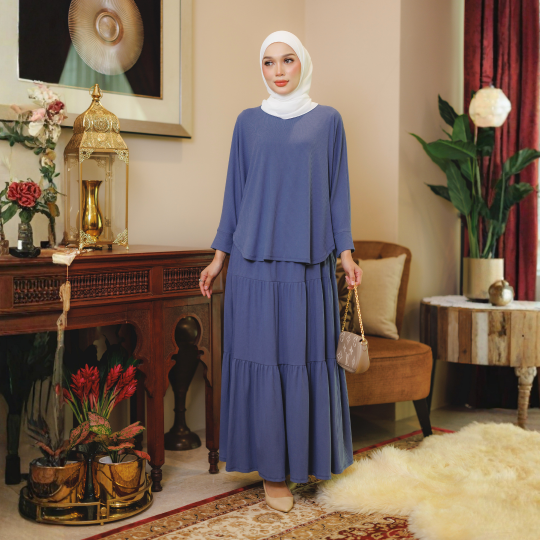 MARLEENA SILVER BLUE
