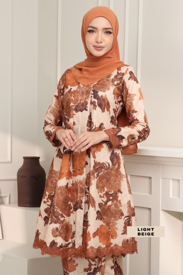 CHEMPAKA KEBAYA LIGHT BEIGE