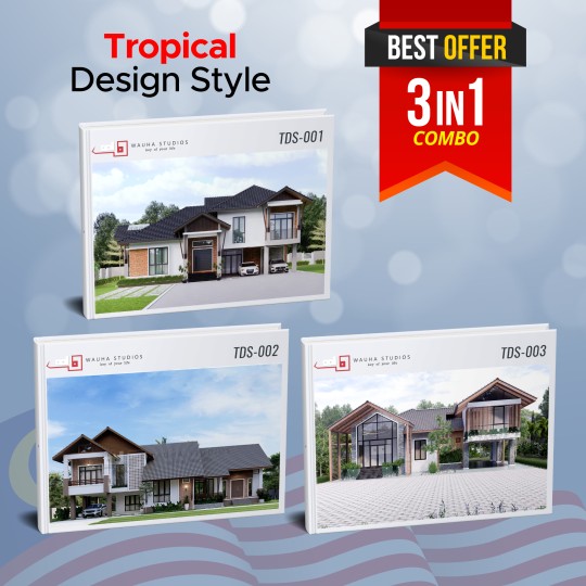 COMBO 3 IN 1 TROPICAL DESIGN STYLE