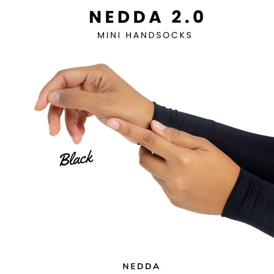NEDDA 2.0 MINI HANDSOCKS (BLACK)