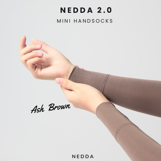 NEDDA 2.0 MINI HANDSOCKS (ASH BROWN)