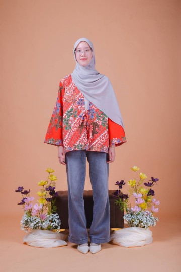 Lily Cardigan (Red)
