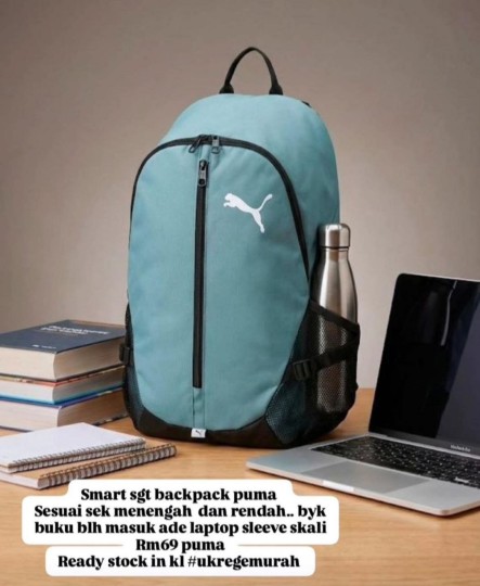 Puma Plus Backpack - Blue/teal