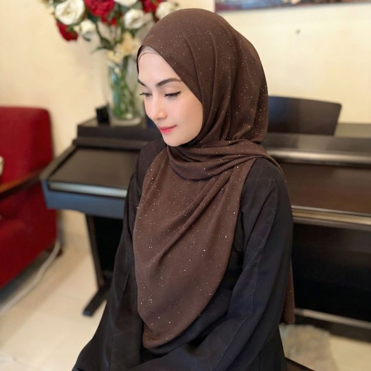 ADARAA GLITTER RICH BROWN