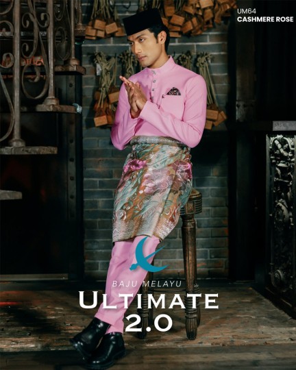 Baju Melayu Ultimate 2.0 in Cashmere Rose
