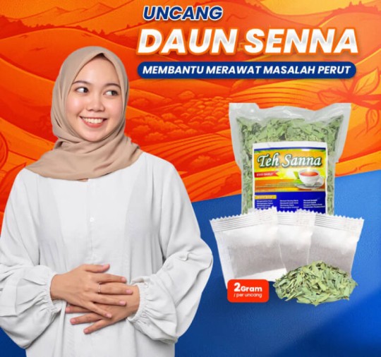 Teh Detox Daun Sanna (30 Uncang)