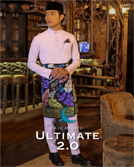 Baju Melayu Ultimate 2.0 in Pink