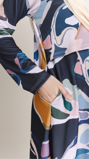 AS-IS PRINTED AIRIS BLOUSE