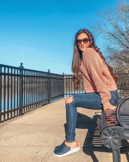 Crocs LiteRide Navy Pink Unisex