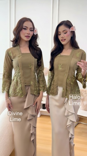 DINDA KEBAYA IN DIVINE LIME