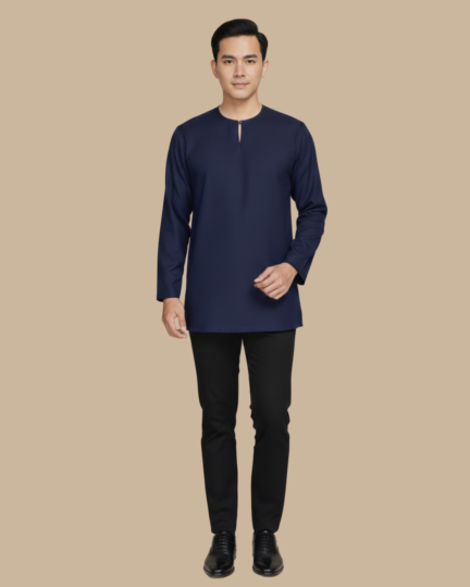 Kurta Firdaus - Navy Blue