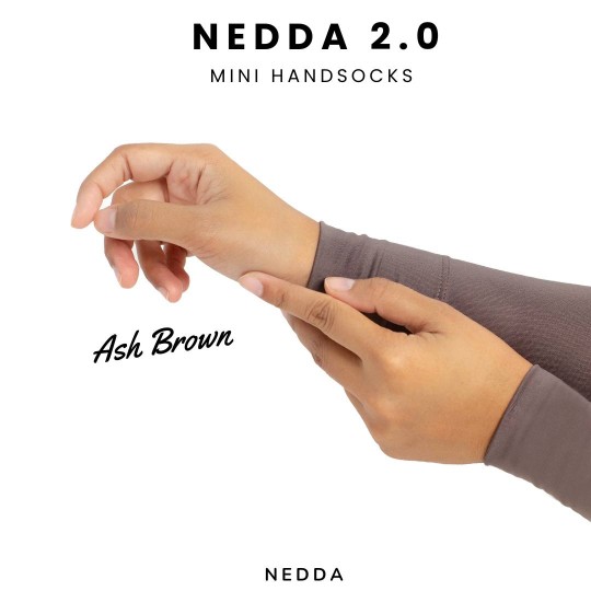 NEDDA 2.0 MINI HANDSOCKS (ASH BROWN)