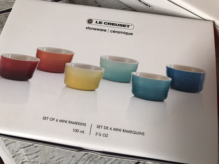 (READYSTOCK) Le Creuset Rainbow Collection Mini Ramekin Gift Set