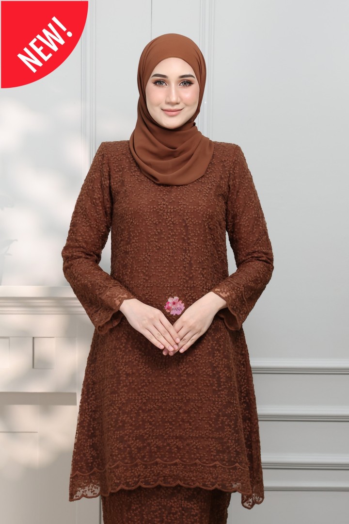ALANA KURUNG PAHANG DARK BROWN