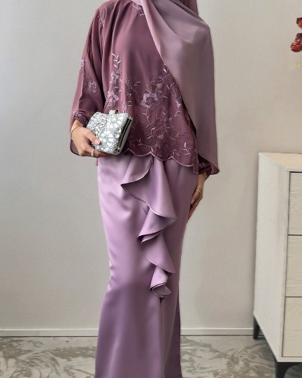 CARMELLA BATWING KURUNG IN DREAMY LAVENDER