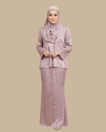 Kurung Melissa - Dusty Purple