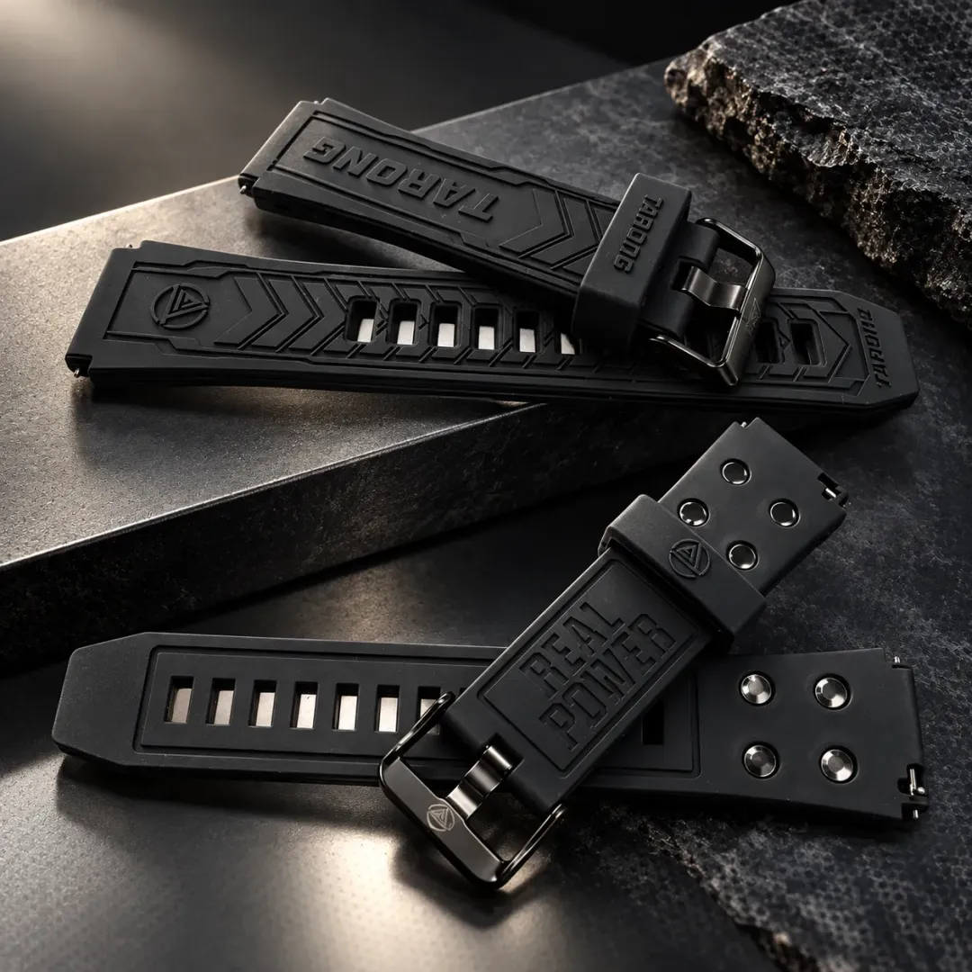 Tarong Smartwatch Universal Strap (Strap only) - Gunmetal Black (8 magnet neodymium)