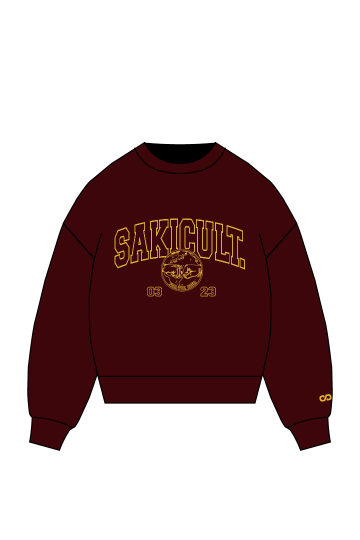 CLASS'25 SWEATSHIRT (BURGUNDY)