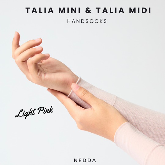 TALIA MINI & TALIA MIDI HANDSOCKS (LIGHT PINK)
