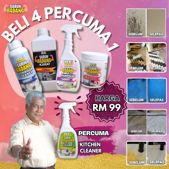 BADANG SERIES: BELI 4 PERCUMA 1