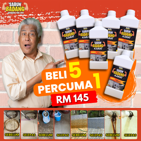 PROMOSI BADANG KARAT: BELI 5 B.KARAT PERCUMA 1 B.KARAT