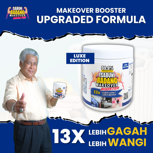 SABUN MAKEOVER BOOSTER LUXE EDITION