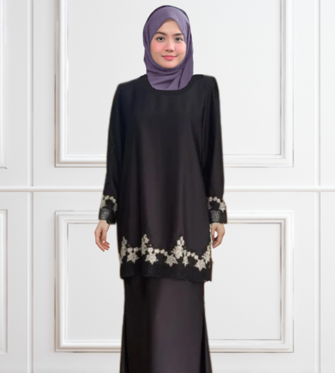 Kurung Anissa - Black