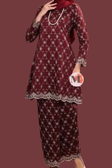 AURORA (KIRANA)  KURUNG RIAU MAROON