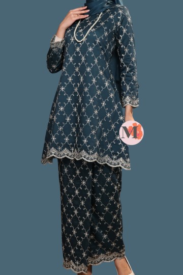 AURORA (KIRANA)  KURUNG RIAU TEAL GREEN