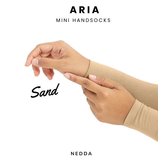 ARIA MINI HANDSOCKS (SAND)