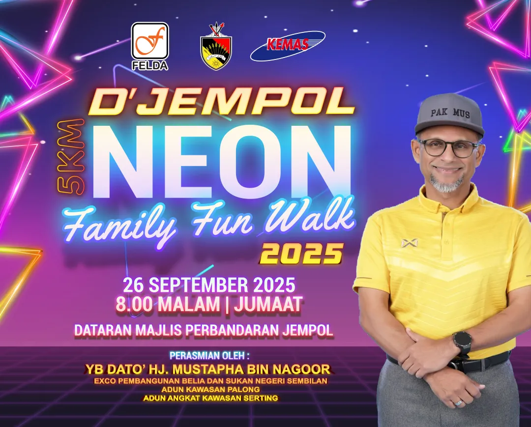 D’Jempol Neon Family Fun Walk 2025  (Early Bird)