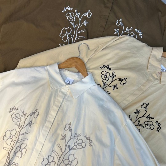 SET SKIRT CLOVER COTTON PLUSSIZE