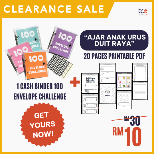 [CLEARANCE SALE] 100 Envelope Savings Challenge