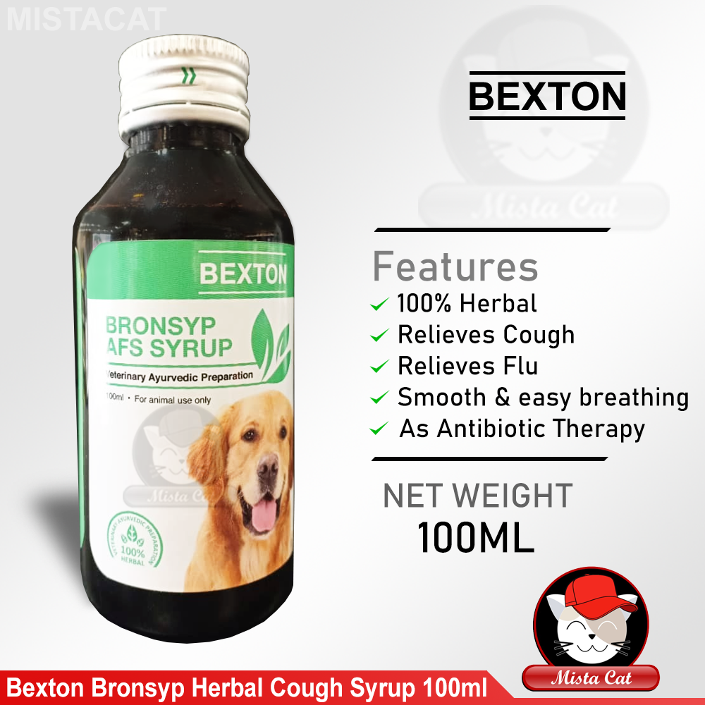 Bexton Bronsyp Herbal Flu Cough Syrup  100ml