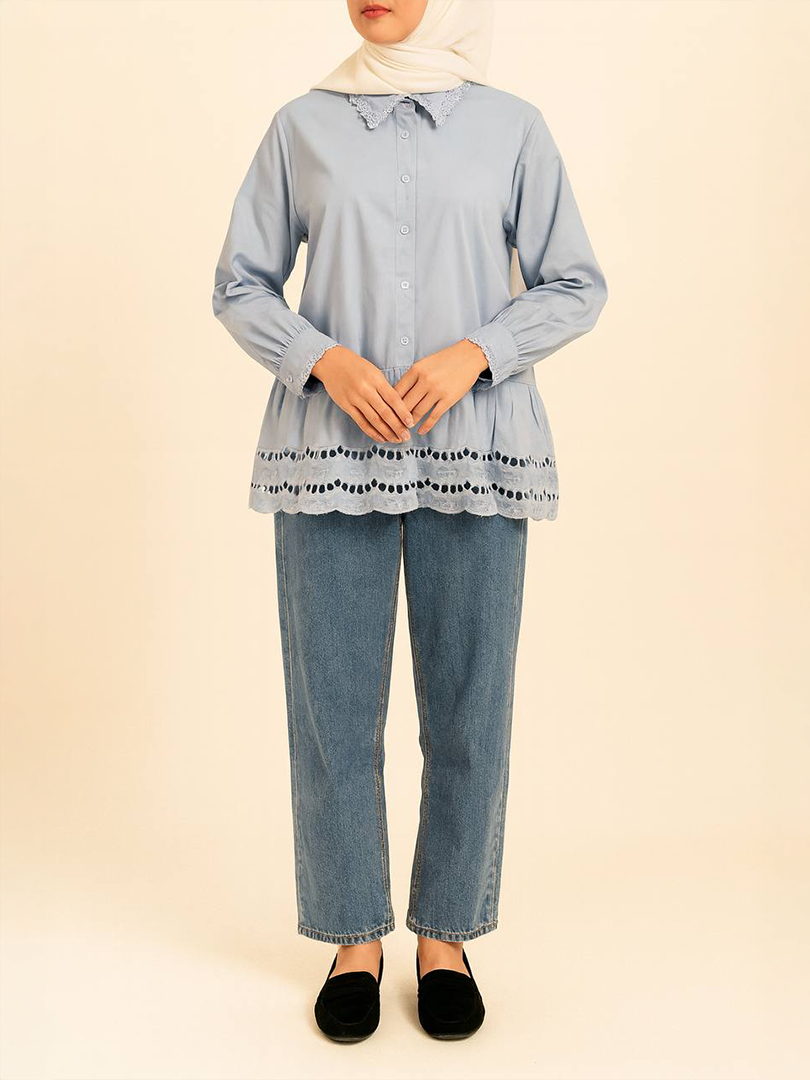 Biela Cotton Poplin Top