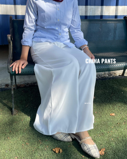 CHIHA PANTS PALAZZO CUT FS