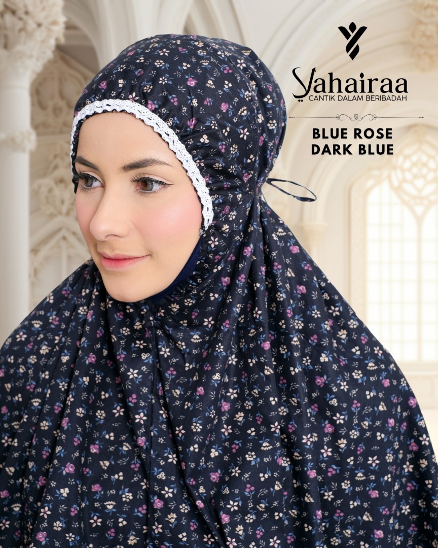 English Rose Series  | Blue Rose | Dark Blue