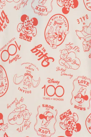 Disney Sleep Set Happy Faces Stamp Print