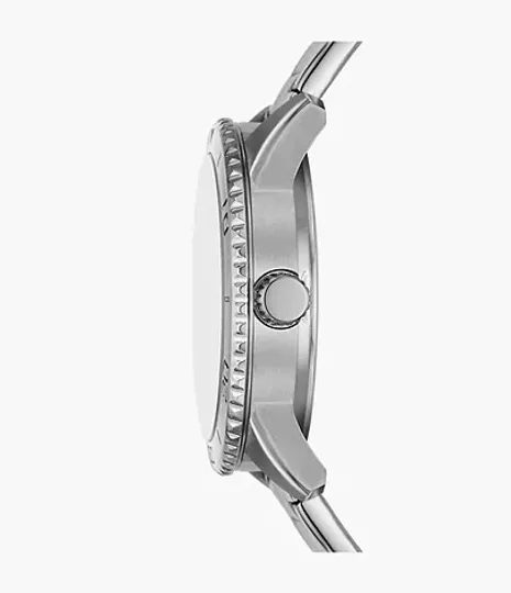 Fossil Dayle Three-Hand Stainless Steel Watch